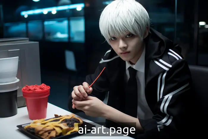 AI ken kaneki from tokyo ghoul