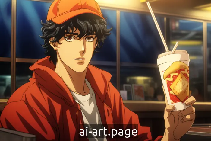 AI spike spiegel from cowboy bebop