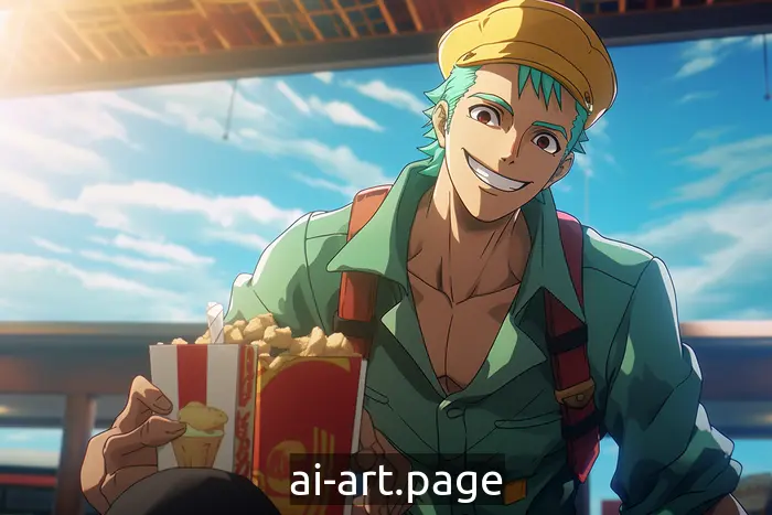 AI zoro roronoa from one piece