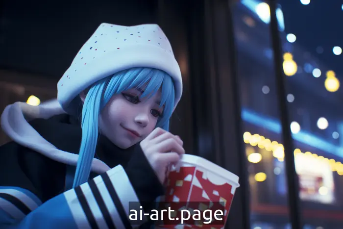 AI rem from re:zero kara hajimeru isekai seikatsu - memory snow - manner movie