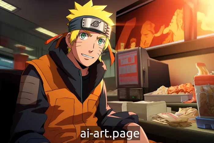 AI naruto uzumaki from naruto