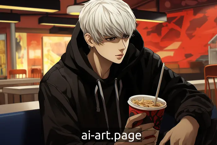 AI ken kaneki from tokyo ghoul